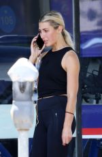 EMMA SLATER Leaves a Gym in Los Angeles 08/20/2021