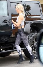 EMMA SLATER Leaves at a Gym in Los Angeles 08/21/2021