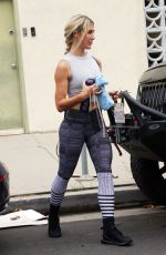EMMA SLATER Leaves at a Gym in Los Angeles 08/21/2021