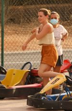 EMMA WATSON at Go Karting in Ibiza 08/13/2021