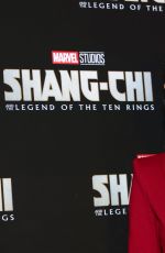 FALA CHEN at Shang-Chi And The Legend Of The Ten Rings Screening in New York 08/30/2021
