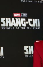 FALA CHEN at Shang-Chi And The Legend Of The Ten Rings Screening in New York 08/30/2021