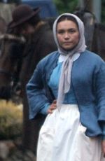 FLORENCE PUGH on the Set of The Wonde