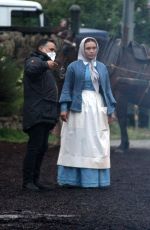 FLORENCE PUGH on the Set of The Wonde