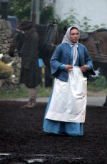 FLORENCE PUGH on the Set of The Wonde
