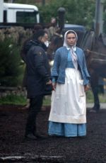 FLORENCE PUGH on the Set of The Wonde