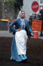 FLORENCE PUGH on the Set of The Wonder in Wicklow 08/15/2021