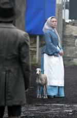 FLORENCE PUGH on the Set of The Wonder in Wicklow 08/15/2021