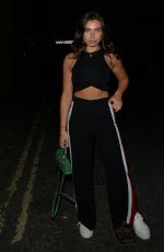 FRANCESCA ALLEN at Sexy Fish in London 08/13/2021