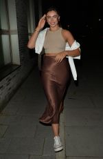 FRANCESCA ALLEN Out for Dinner in Mayfair 08/18/2021