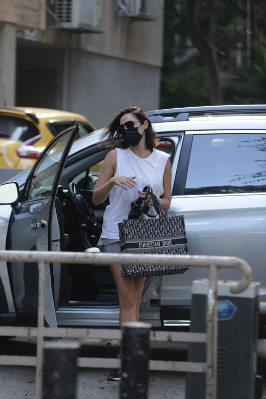 GAL GADOT Heading to a Gym in Tel Aviv 08/15/2021