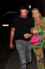 GEMMA COLLINS at Novikov in London 08/21/2021