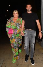 GEMMA COLLINS at Novikov in London 08/21/2021