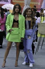 GEORGIA STEEL and KIMBERLY HART-SIMPOSON Out in Manchester 08/12/2021
