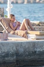 GEORGIA TOFFOLO in Bikini in Croatia 08/16/2021