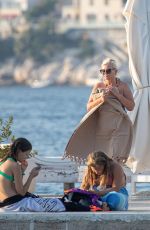 GEORGIA TOFFOLO in Bikini in Croatia 08/16/2021