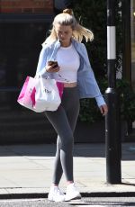 GEORGIA TOFFOLO Out in Chelsea 08/25/2021