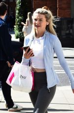 GEORGIA TOFFOLO Out in Chelsea 08/25/2021