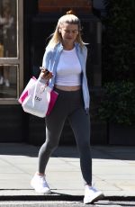 GEORGIA TOFFOLO Out in Chelsea 08/25/2021