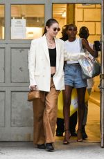 GIGI HADID Out in New York 08/28/2021