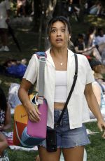 GINA RODRIGUEZ and LIZA KOSHY on the Set of Players in Brooklyn 08/02/2021