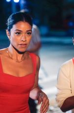 GINA RODRIGUEZ and LIZA KOSHY on the Set of Players in New York 08/05/2021