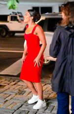 GINA RODRIGUEZ on the Set of Players in New York 08/05/2021