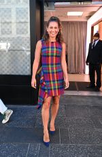 GINGER ZEE Aririves at a Studios in New York 08/04/2021