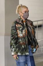 GWEN STEFANI Out in Beverly Hills 08/10/2021