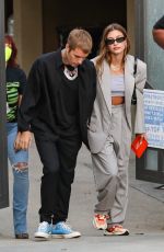 HAILEY and Jusin BIEBER Arrives for a Churc Service in Beverly Hills 08/25/2021