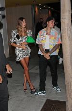 HAILEY and Justin BIEBER at a Dinner Date in Beverly Hills 08/24/2021