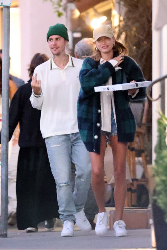 HAILEY and Justin BIEBER at Tre Lune in Montecito 08/05/2021