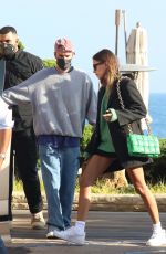 HAILEY and Justin BIEBER Out in Malibu 08/06/2021