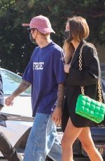 HAILEY and Justin BIEBER Out in Malibu 08/06/2021