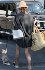 HAILEY BIEBER Out with Her Dog in Santa Barbara 08/06/2021