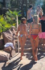HALEY KALIL in Bikii at Elia Beach Club in Las Vegas 08/29/2021