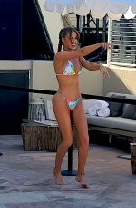 HALEY KALIL in Bikii at Elia Beach Club in Las Vegas 08/29/2021