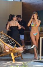 HALEY KALIL in Bikii at Elia Beach Club in Las Vegas 08/29/2021