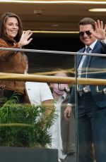 HAYLEY ATWELL and Tom Cruise on the Set of Mission Impossible 7 in Grand Central Shopping Centre in Birmingham 08/24/2021