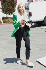HEATHER RAE YOUNG on the Set of Selling Sunset in West Hollywood 08/12/2021
