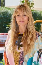 HEIDI KLUM Arrives at Dolce & Gabanna Event in Venice 08/28/2021