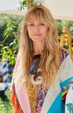 HEIDI KLUM Arrives at Dolce & Gabanna Event in Venice 08/28/2021