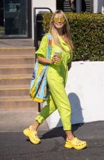 HEIDI KLUM Out and About in Los Angeles 08/10/2021
