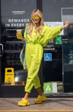 HEIDI KLUM Out and About in Los Angeles 08/10/2021