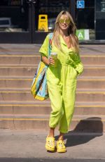 HEIDI KLUM Out and About in Los Angeles 08/10/2021