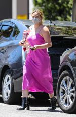 HILARY DUFF Out in Beverly Hills 08/02/2021