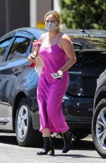 HILARY DUFF Out in Beverly Hills 08/02/2021
