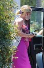 HILARY DUFF Out in Beverly Hills 08/02/2021