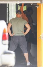 IRINA SHAYK at a Gym 08/22/2021
