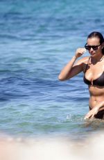IRINA SHAYK in Bikini at a Beach in Ibiza 08/06/2021